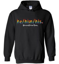 Load image into Gallery viewer, He/Him/His Pride - Hoodie