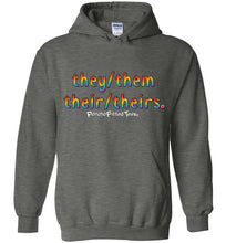 Load image into Gallery viewer, They/Them/Their/Theirs Pride - Hoodie