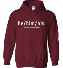 Load image into Gallery viewer, He/Him/His Plain - Hoodie