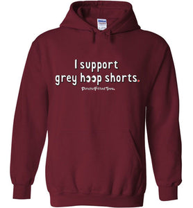 I Support Grey Hoop Shorts - Hoodie