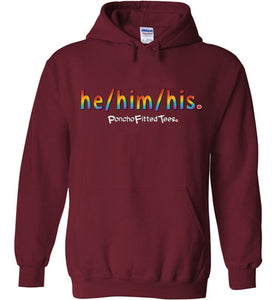 He/Him/His Pride - Hoodie