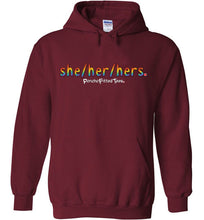 Load image into Gallery viewer, She/Her/Hers Pride - Hoodie