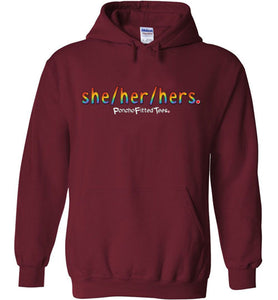 She/Her/Hers Pride - Hoodie