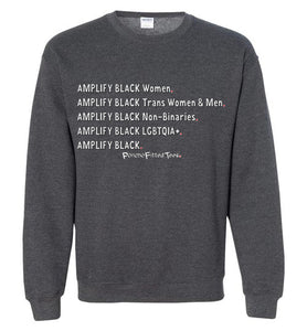 Amplify Black - Crewneck