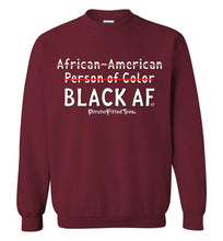 Load image into Gallery viewer, Black AF - Crewneck