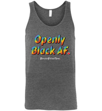 Load image into Gallery viewer, Openly Black AF Pride - Unisex Tank