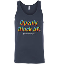 Load image into Gallery viewer, Openly Black AF Pride - Unisex Tank