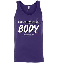 Load image into Gallery viewer, Category is Body - Unisex Tank