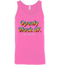 Load image into Gallery viewer, Openly Black AF Pride - Unisex Tank