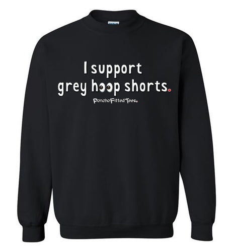 I Support Grey Hoop Shorts - Crewneck