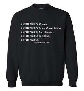 Amplify Black - Crewneck